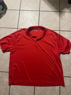 Hogan Men's Bright Red Short-Sleeve Polo